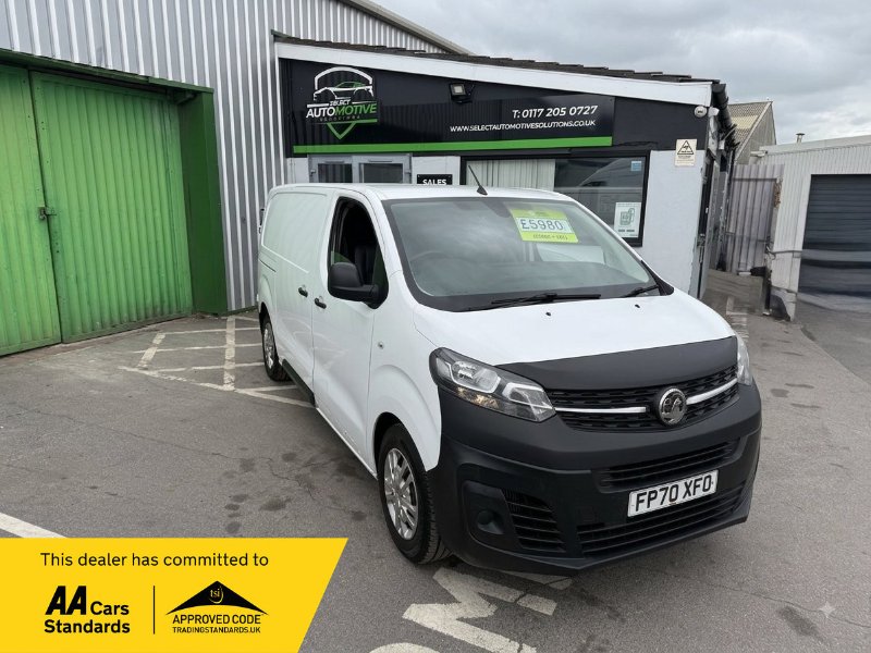 2020 Vauxhall Vivaro 1.5 Turbo D 2700 Dynamic Panel Van 6dr Diesel Manual L1 H1 Euro 6 s/s 100 ps