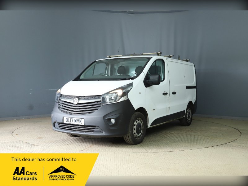 2017 Vauxhall Vivaro 1.6 CDTi 2900 Panel Van 5dr Diesel Manual L1 H1 Euro 6 120 ps