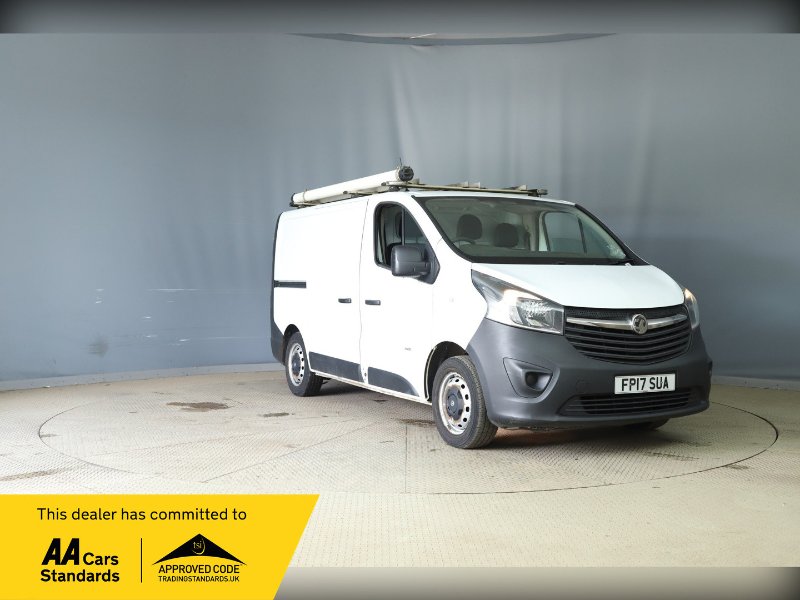 2017 Vauxhall Vivaro Panel Van 1.6 CDTi 2900 ecoFLEX Panel Van 5dr Diesel Manual L1 H1 Euro 6 s/s 95 ps